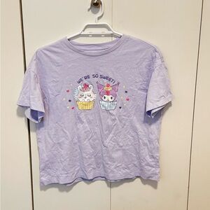 Uniqlo Sanrio Kuromi Lavender Graphic T-Shirt